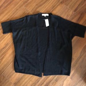 LOFT black short sleeve sweater